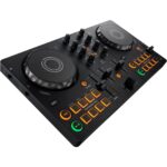 AlphaTheta DDJ-FLX2 Contrôleur DJ 2 Canaux USB-C Bluetooth Noir Rekordbox Serato