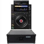 AlphaTheta CDJ-3000X Lecteur Multimédia DJ Professionnel WiFi 10.1 Pouces avec Flight Case Innox