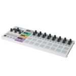 Arturia BeatStep Pro Contrôleur USB MIDI et Séquenceur Pas à Pas 64 Pas Blanc