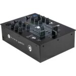DAP CORE Scratch Table de Mixage DJ 2 Canaux avec Bluetooth et Entrée Ligne MP3 Noir