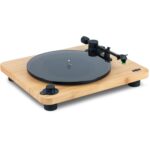 House of Marley Stir It Up Lux Platine Vinyle sans fil Bluetooth Cellule AT-95E Bambou