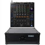 Pioneer DJ DJM-A9 Table de Mixage DJ Professionnelle 4 Canaux avec Flight Case Innox Noir