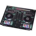 Roland DJ-505 Contrôleur DJ 2 Canaux avec Séquenceur TR-808/909 et Serato DJ Pro Noir