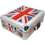 Zomo SL-12 UK Flight Case pour Platine Vinyle DJ Motif Union Jack Aluminium